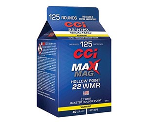 CCI 22WMR MAXI HP POUR 125 - Win Repeating Arms Promotion